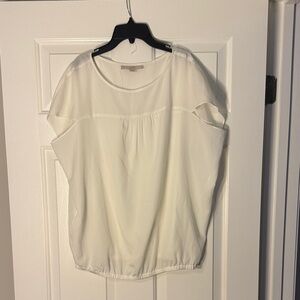 Ann Taylor Loft Small Elegant White Women's Top